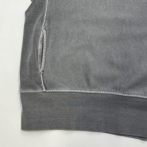 Free People Movement Sweatshirt Womens Small Gray Crewneck Pullover Pocket Cozy - Picture 5 of 11